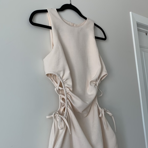 Zara Dresses & Skirts - NWT Zara Cut Out Slim Midi Dress- Size S